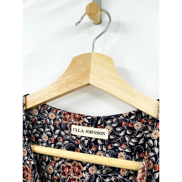 ULLA JOHNSON 4 Simone drop waist silk mini dress - Picture 4 of 9